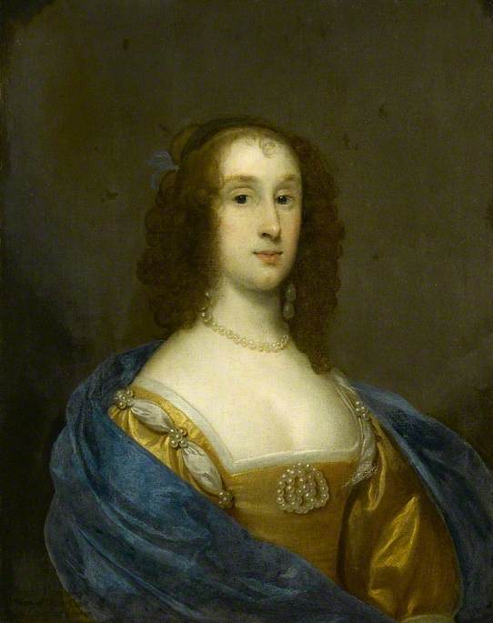 Porträtt av Bridget Cromwell