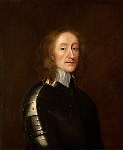 Porträtt av Georgs yngre bror Charles Fleetwood i rustning, tillskrivet Robert Walker.