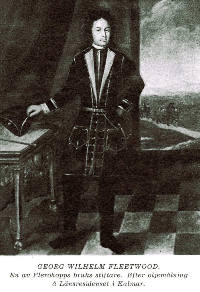 Helkroppsporträtt av Georg Vilhelm Fleetwood